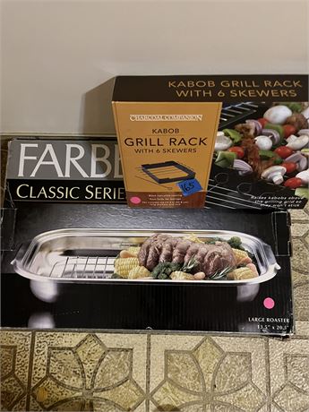 Oven pan, Grill Rack