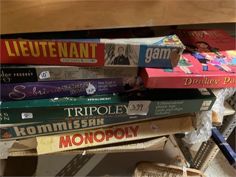 Vintage Game Lot
