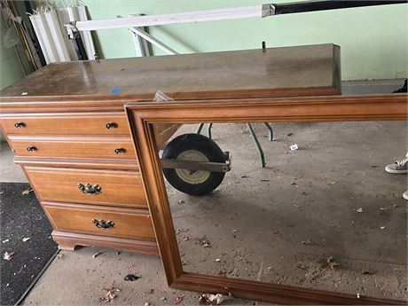 Dresser and Mirror