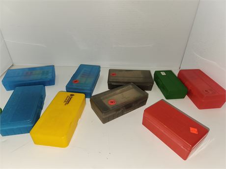Empty Plastic  Ammo Cases