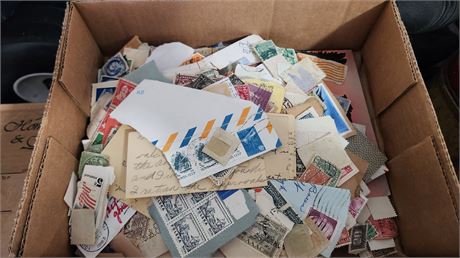 Flat Of Stamps