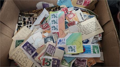 Flat Of Stamps