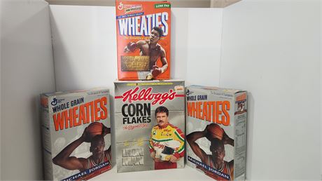 Empty Vintage Wheaties Boxes