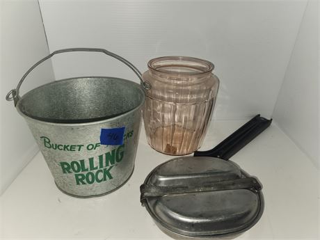 Bucket & vase
