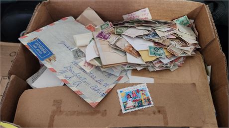 Flat Of Stamps
