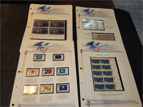 United States Commemorative Mint Collectable stamps