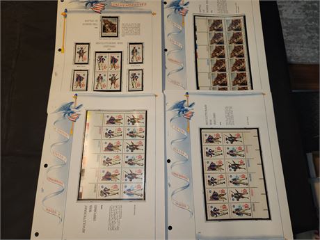 United States Commemorative Mint Collectable Stamps