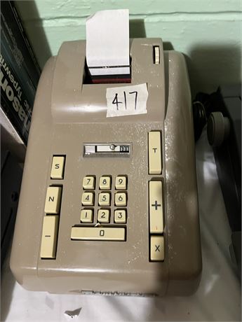 Vintage Adding Machine