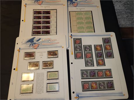 United states Commemorative mint Collectable Stamps
