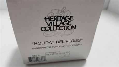Dept.56 Heritage Village Collection. Holiday Deliveries