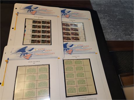 United States Commemorative Mint Collectable Stamps