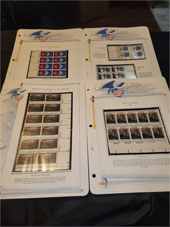 United states Commemorative Mint Collectable Stamps