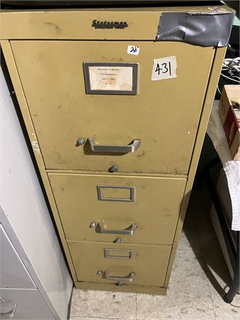 Metal File Cabinet