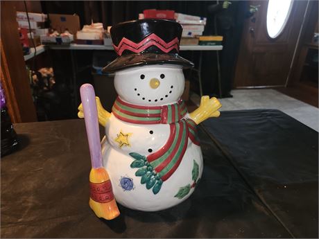 Snowman Cookie Jar