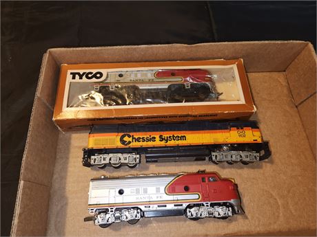 Flat Of Trains