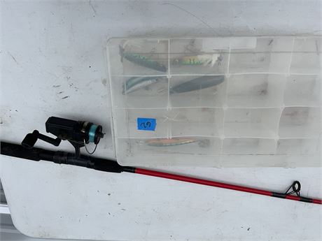 Fishing Pole and Lures