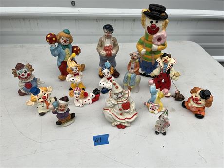 Clown Figurines