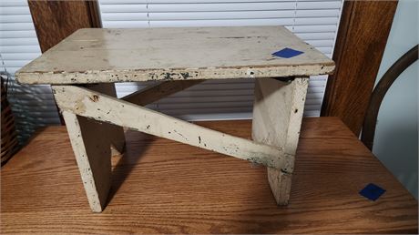 Small Wood Bench