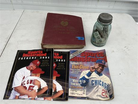 Stamp Collection, Baseball Magazines