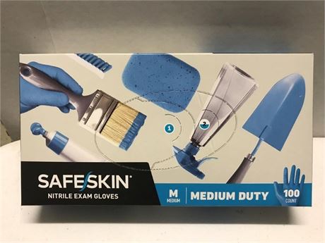 Box of Safeskin Nitrile Exam Gloves (#3)