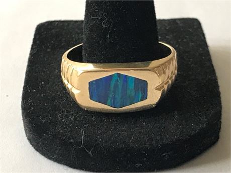 Stamped 14K Size 10 Ring