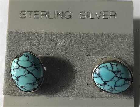 Labeled Sterling Silver Earrings