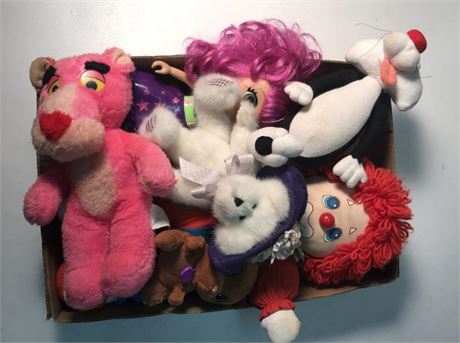 Flat of Misc. Stuffed Toys