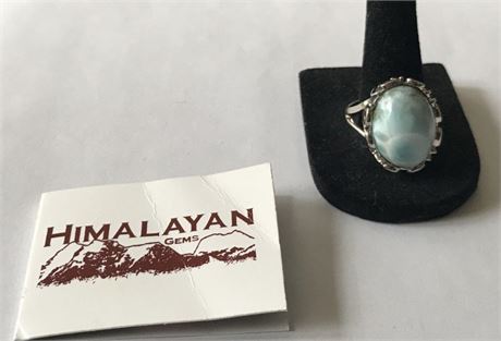 Stamped 925 PTI India Size 7.75 Ring