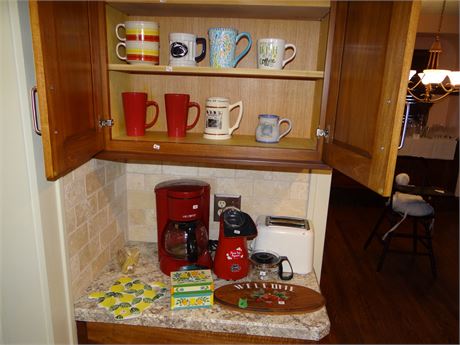Coffee Mugs & Maker Kitchen Items