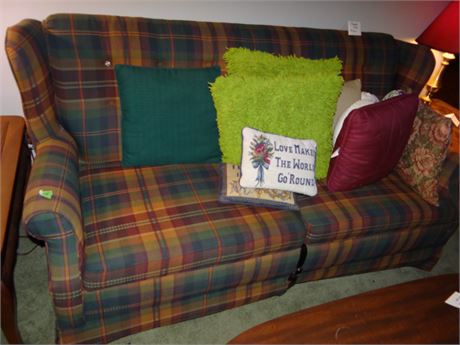 Couch and Pillows