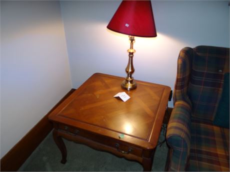 End Tables and 2 Lamps