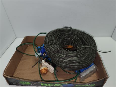 Roll Of Wire & Electrical