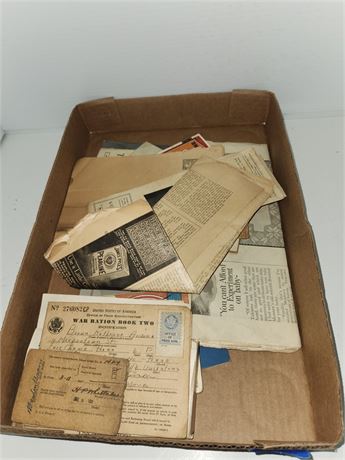 Vintage Paper Work