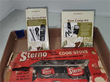 Sterno Cook Stove Camp Kit