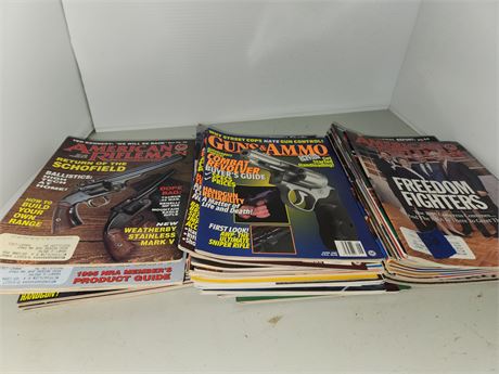 Large Stack Of Magazines