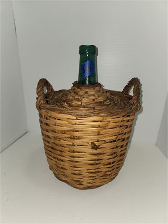 Bottle In basket