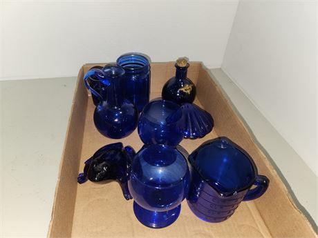 Cobalt Blue Glass