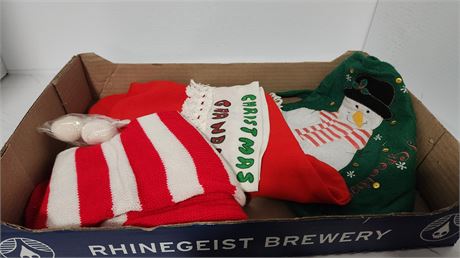 Vintage Christmas stockings