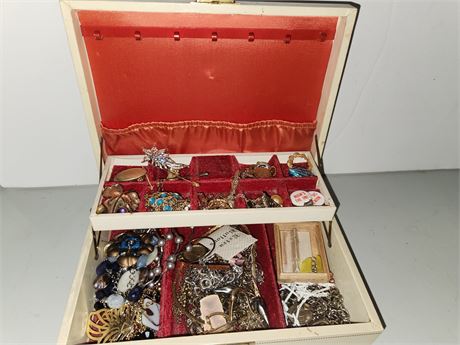 Jewelry Box With Jewelry