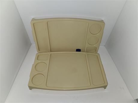 Pair Of Dinner Trays