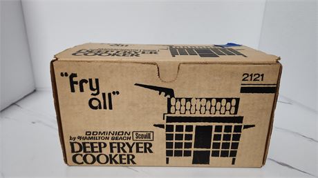 Fry All Deep Fry Cooker. Tested And Works