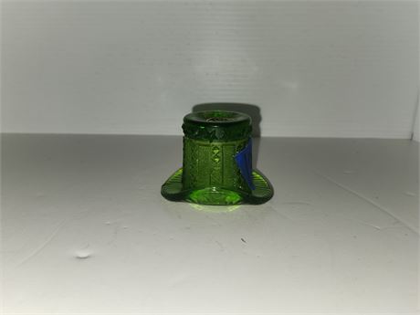 Kanawha Handcrafted Glass Hat. Has A Chip