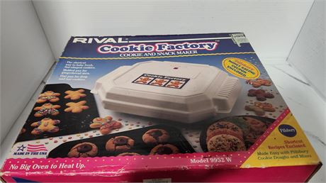 Rival Cookie Factory Tested And Works