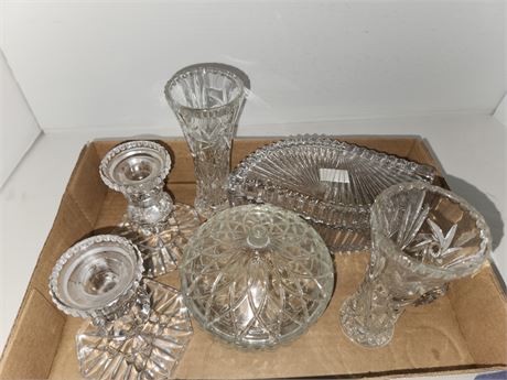 Lot Of Clear Glass