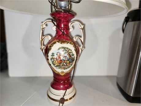 Vintage Lamp With Shade