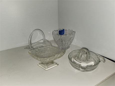 Lot Of Clear Glass