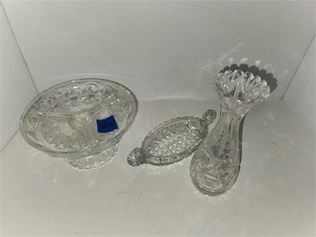 Lot Of Clear Glass