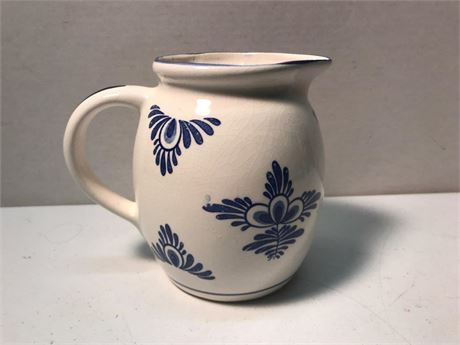 White & Blue Pitcher