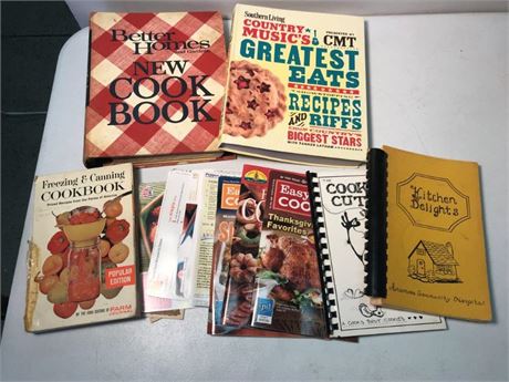 Flat of Cook Books