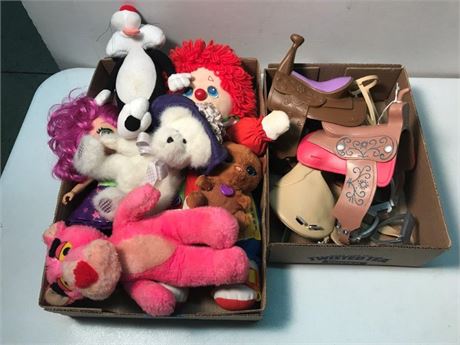 2 Flats of Misc. Toys